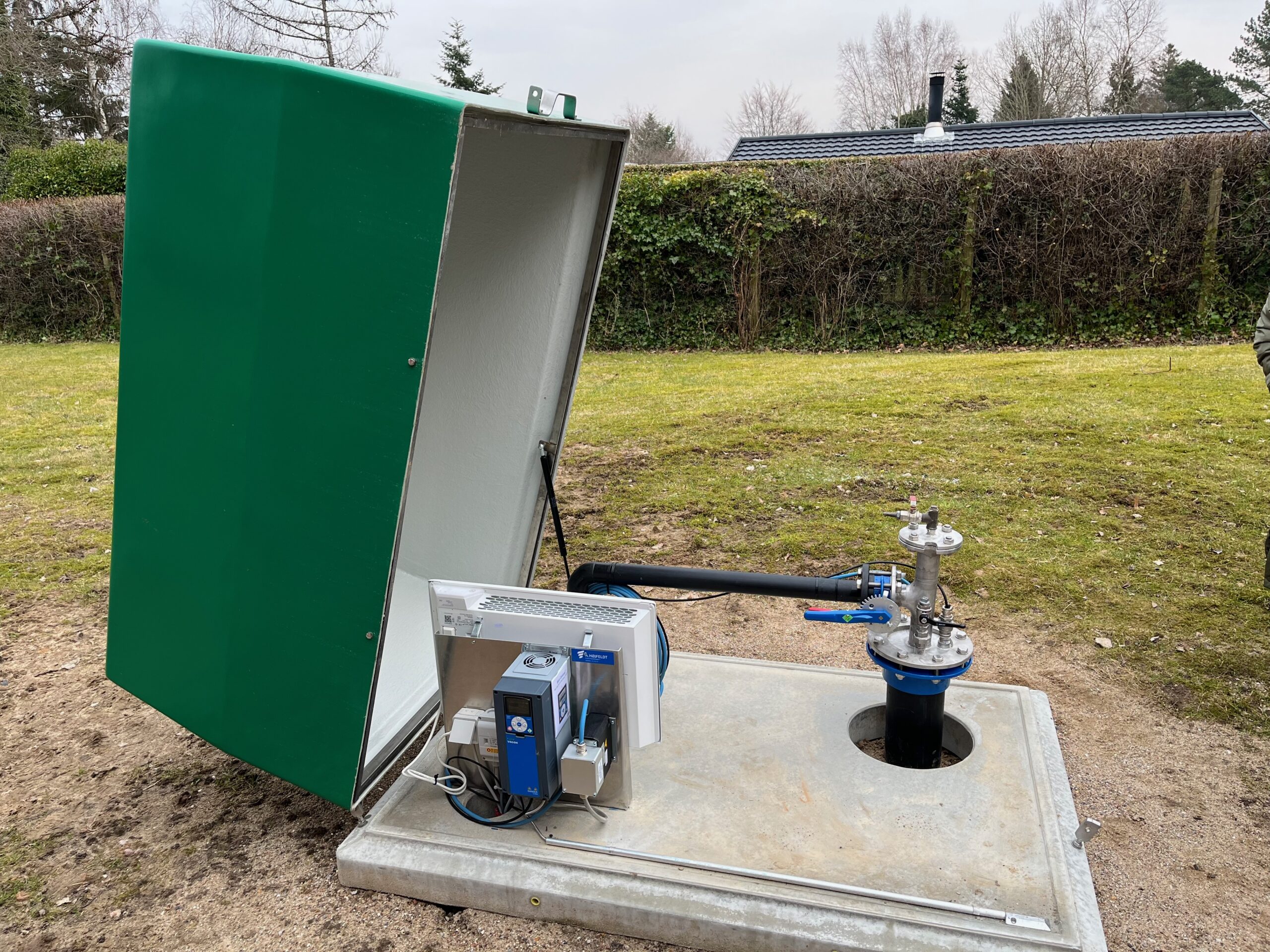 Nedbrydning af det gamle vandvÃ¦rk